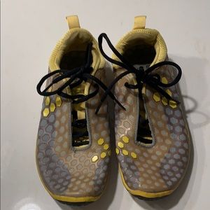 Terra Plana yellow and black sneakers